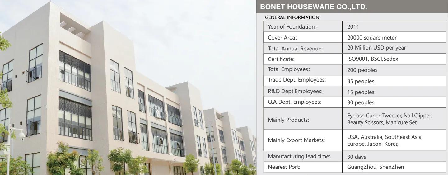 OLIMOR BEAUTY  BONET HOUSEWARE CO.,LTD. About Us Image