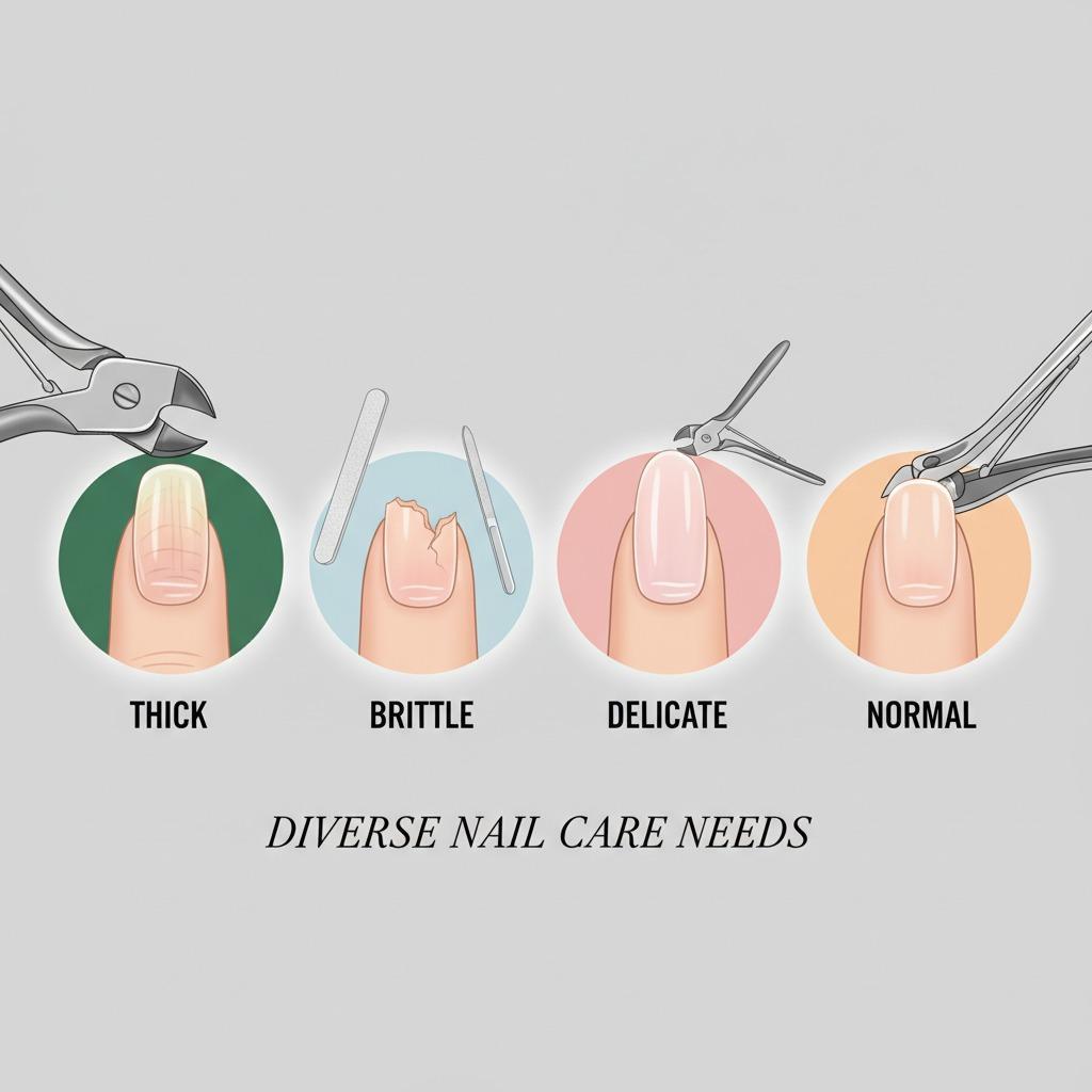 Choosing Nail Clippers for Different Nail Types