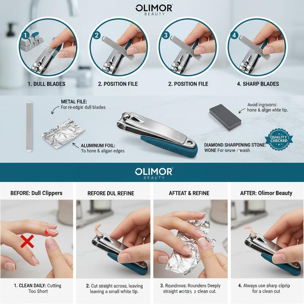 Nail Clipper Mastery: Sharpening & Precision
