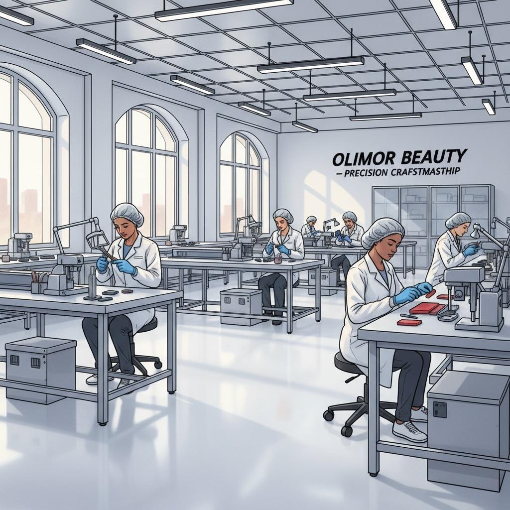 Olimor Beauty enthüllt die Exzellenz seiner Wimpernzangenfabrik