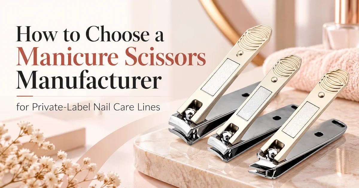 How to Choose a Manicure Scissors Manufacturer for Private-Label Nail Care Lines
